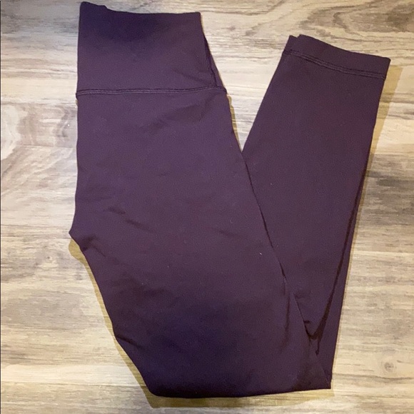 Lululemon Dark Purple Wunder Under High-Rise 7/8 - Picture 4 of 5